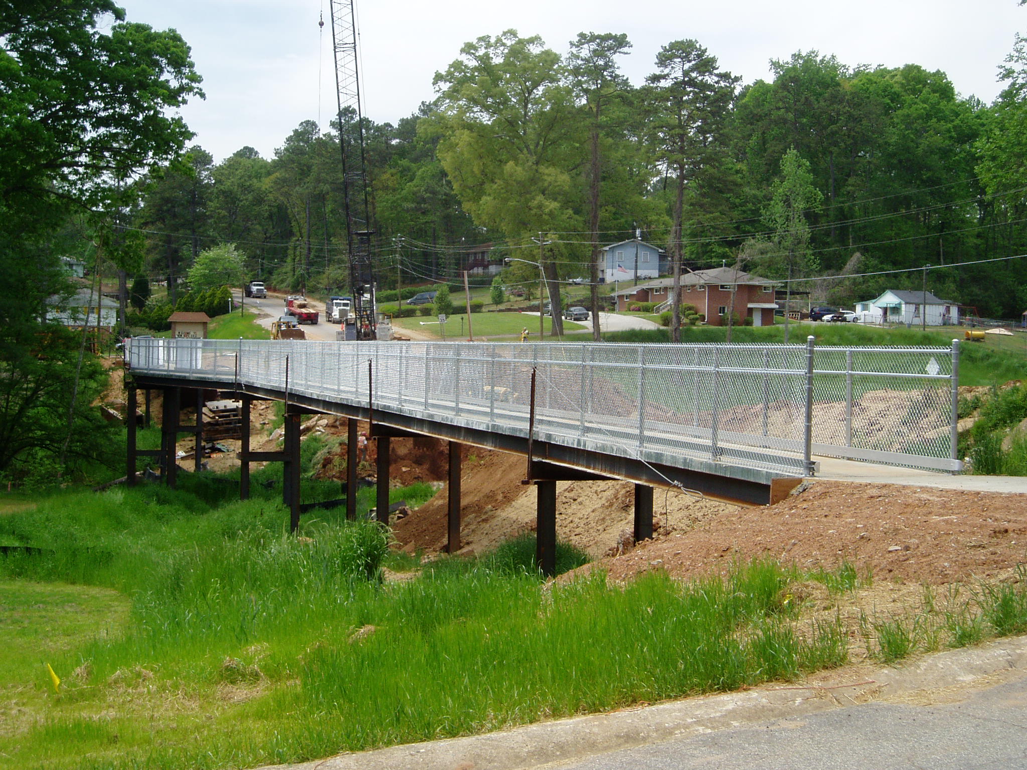 Temporary Pedestrian Bridge